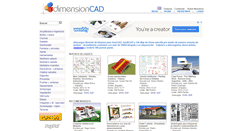 Desktop Screenshot of dimensioncad.com